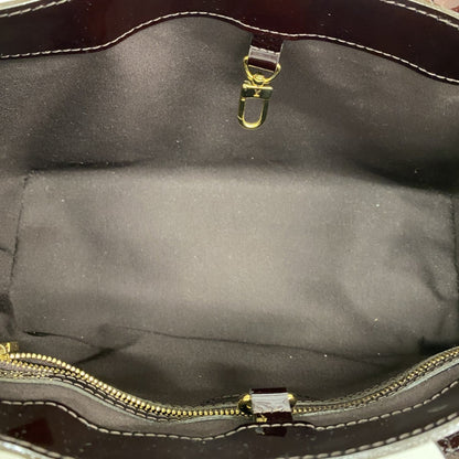 Louis Vuitton Wilshire Burgundy Patent Leather Bag