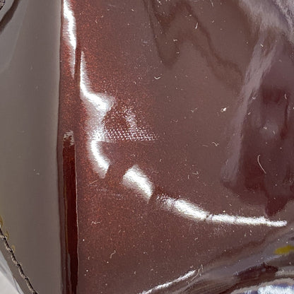 Louis Vuitton Wilshire Burgundy Patent Leather Bag