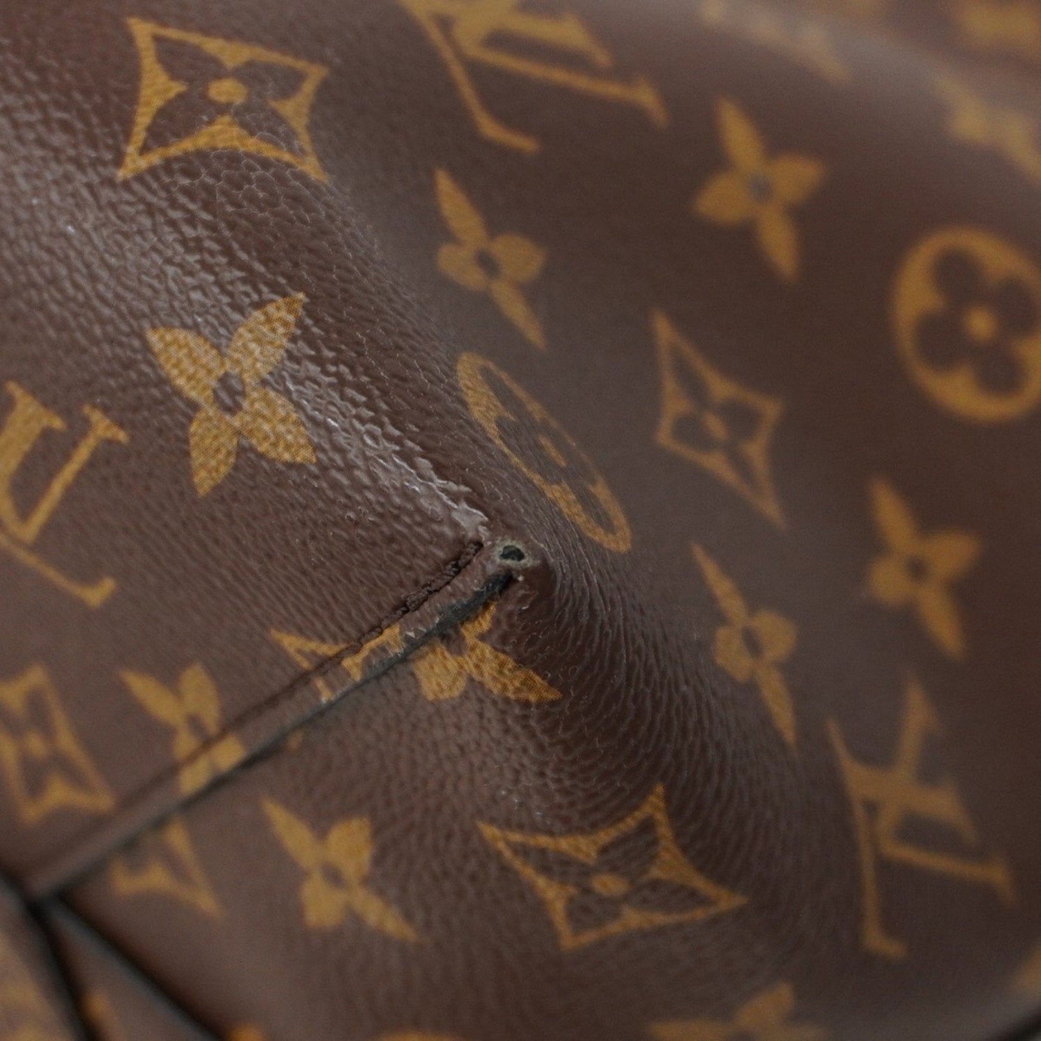 Louis Vuitton Flower Brown Canvas Bag