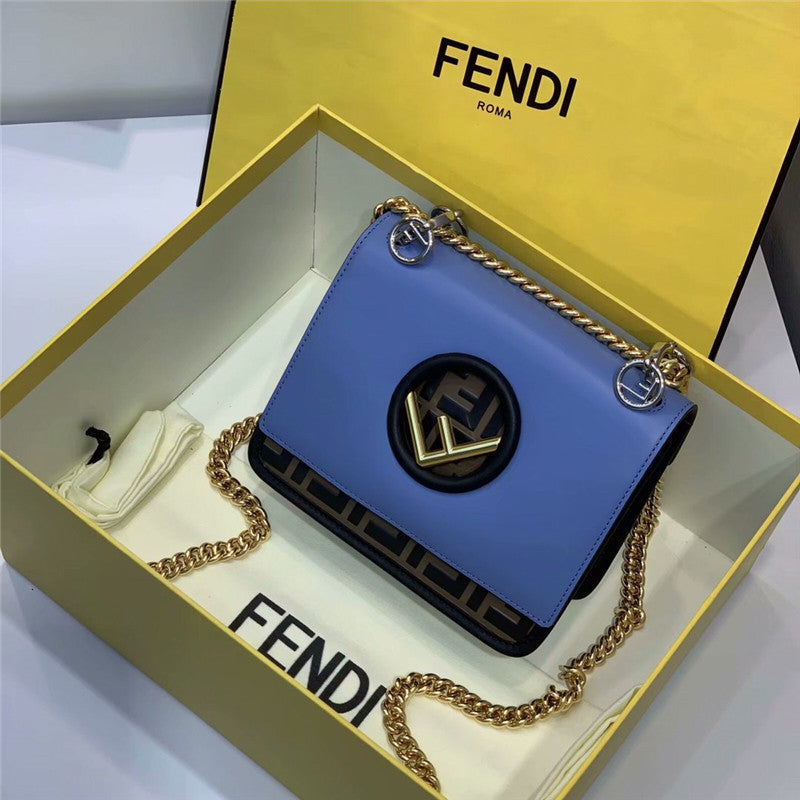 Fendi Inspired Kan I F Shoulder Bag