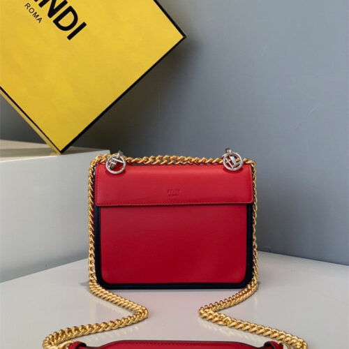 Fendi Inspired Kan I F Shoulder Bag