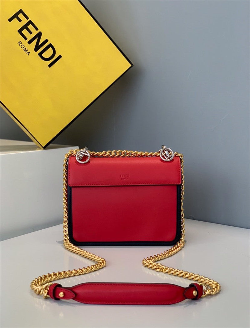 Fendi Inspired Kan I F Shoulder Bag