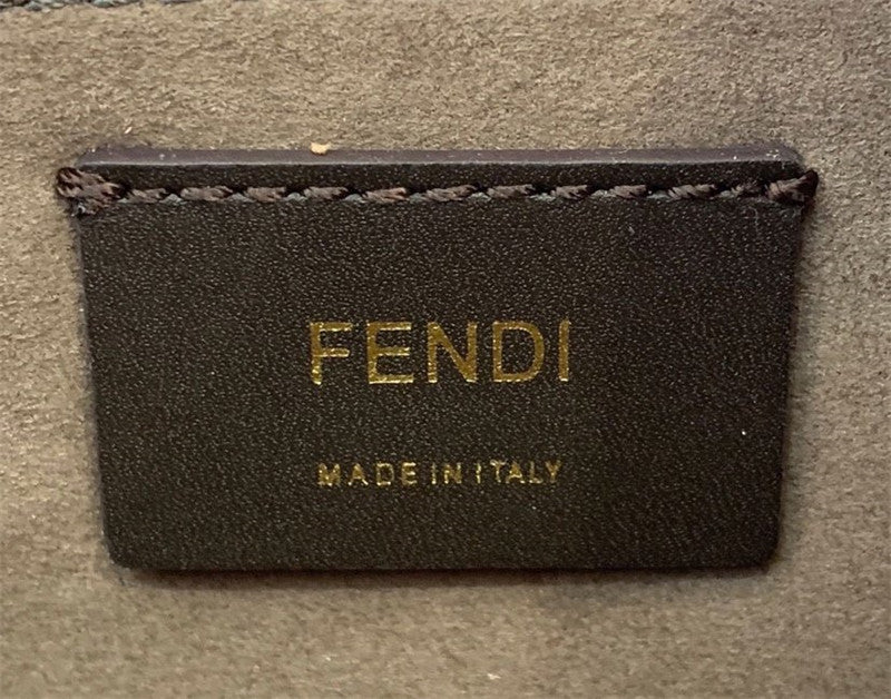 Fendi Inspired Kan I F Shoulder Bag