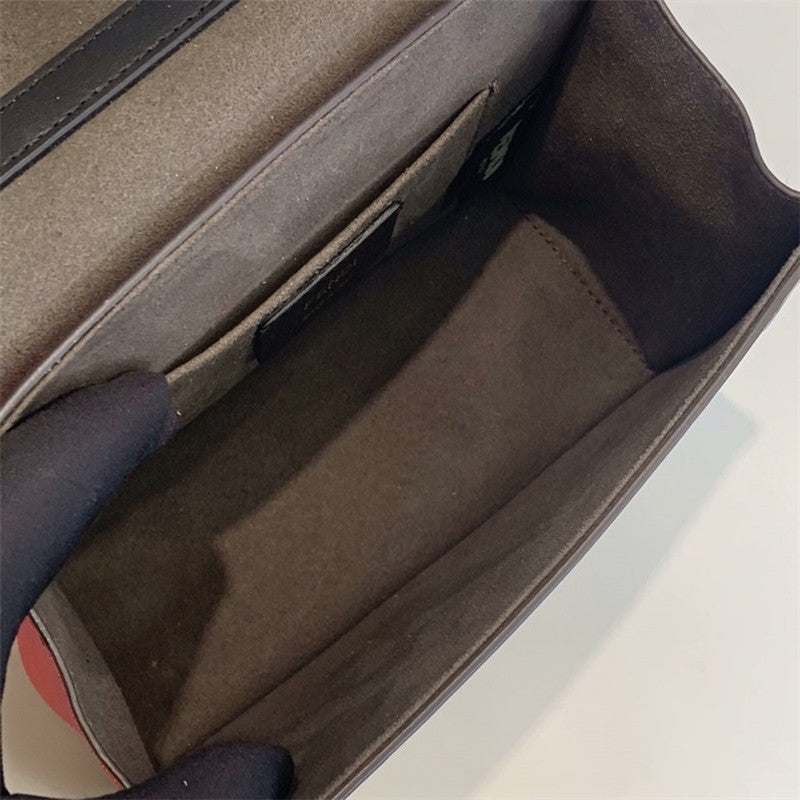 Fendi Inspired Kan I F Shoulder Bag