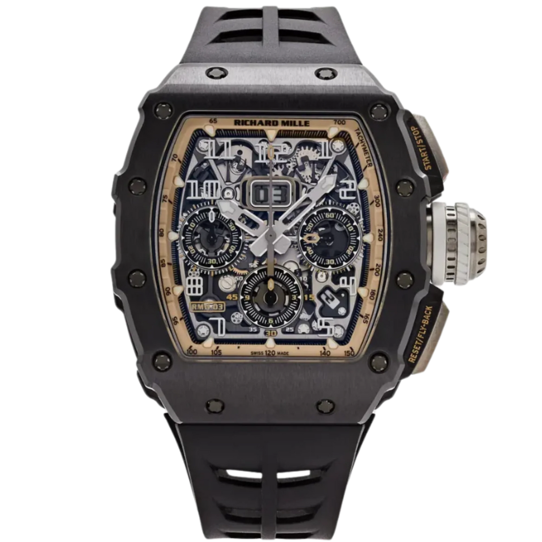 Richard Mille RM11-03 Black TZP Final Edition Fly Back Chronograph