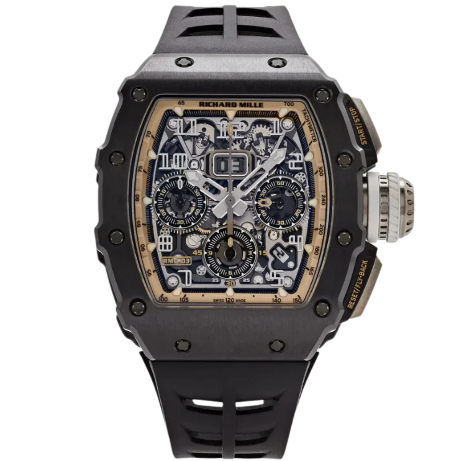 Richard Mille RM11-03 Black TZP Final Edition Fly Back Chronograph