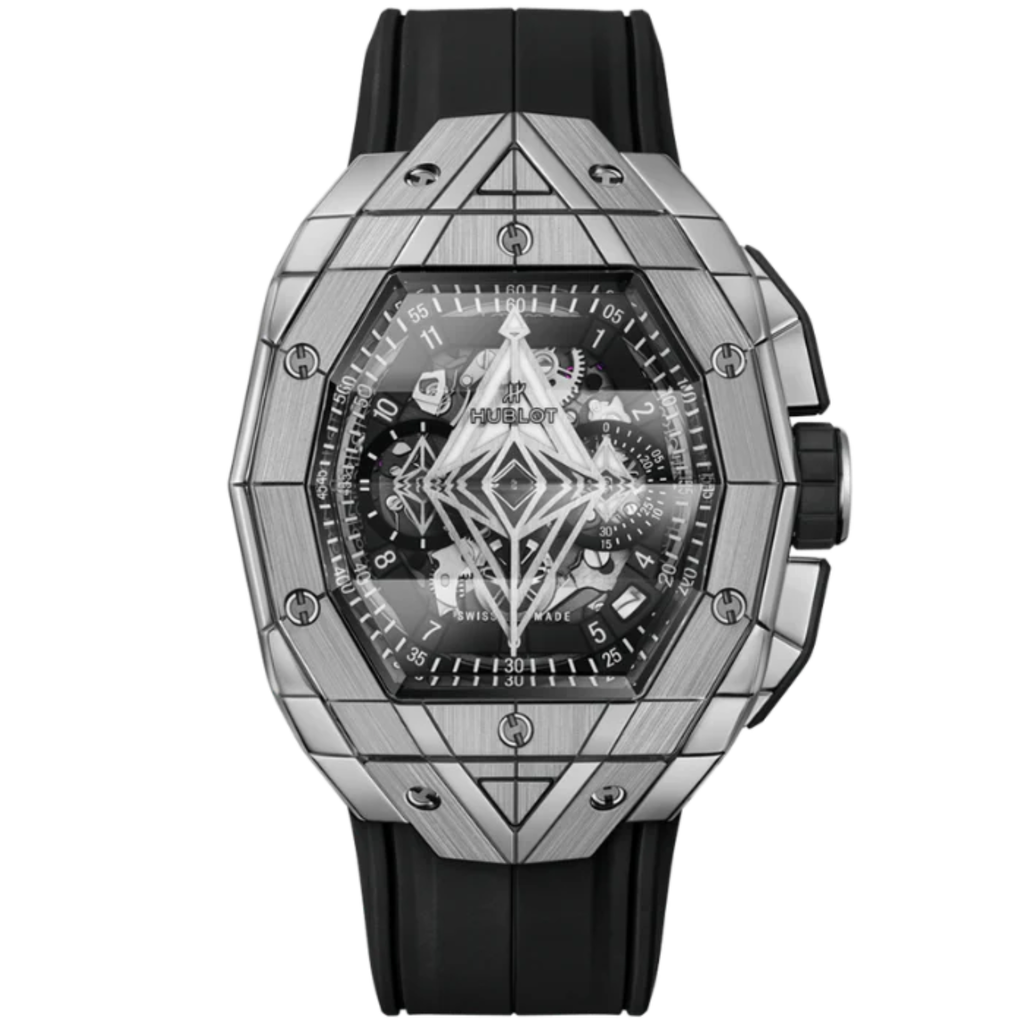 SPIRIT OF BIG BANG 42 MM SANG BLEU TITANIUM