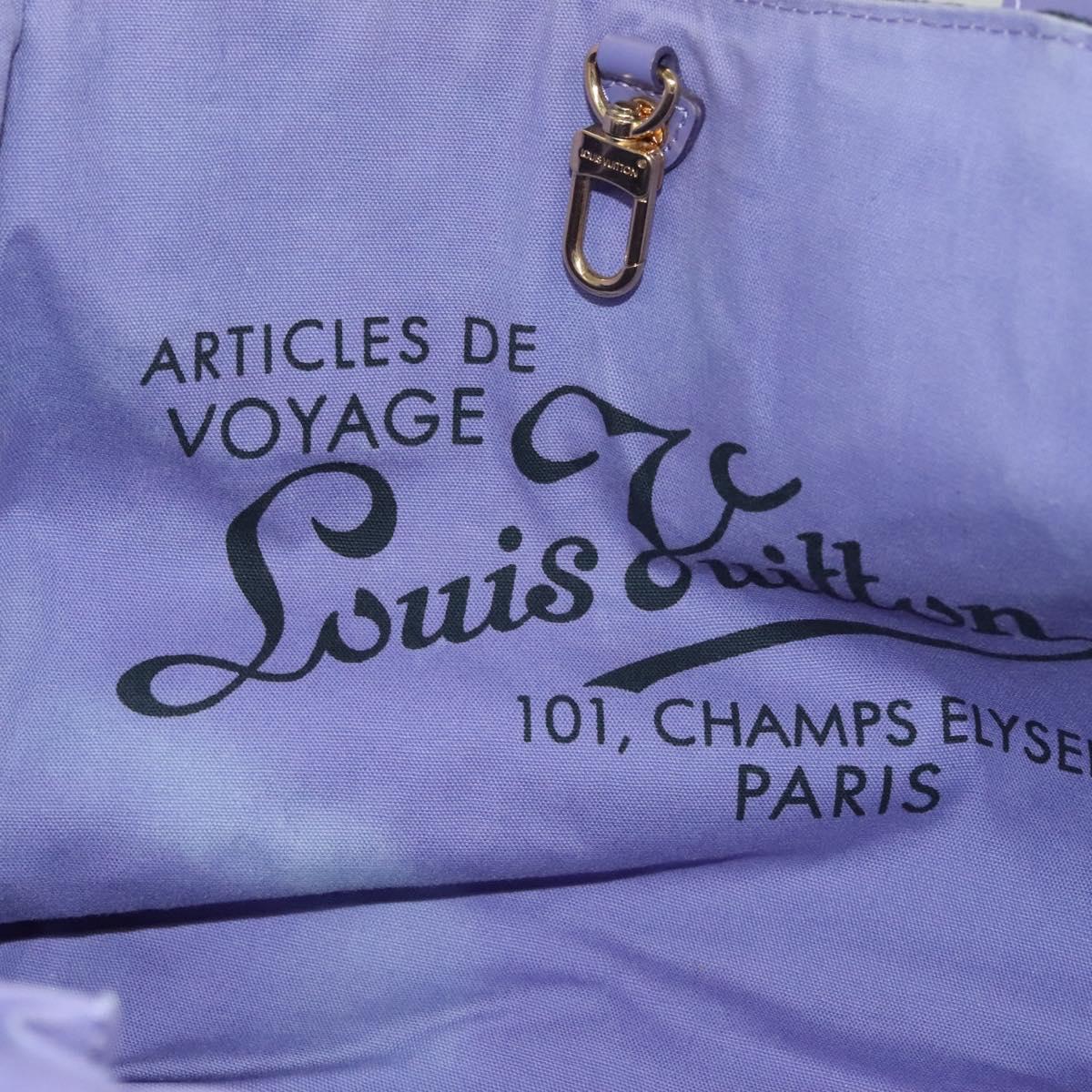 Louis Vuitton Ipanema Purple Canvas Bag