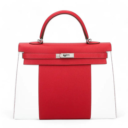 Hermes Inspired Kelly Flag Casaque Bag