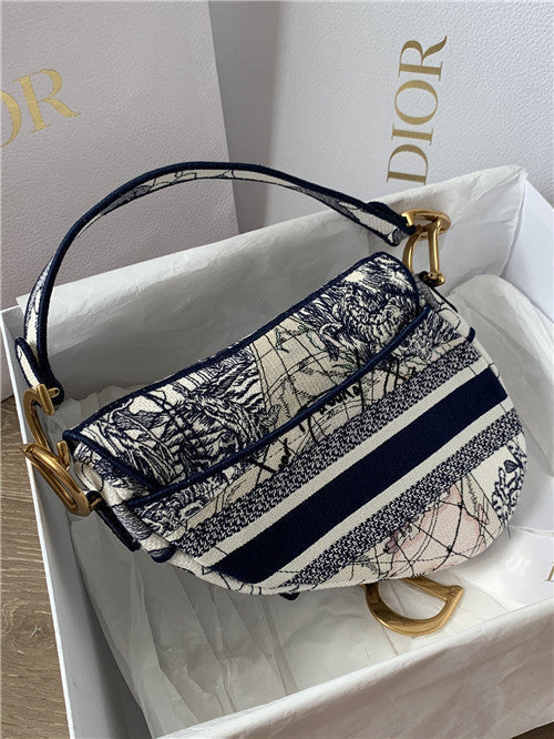 Dior Around the World Saddle Bag - AAA Bags at Pochettebag