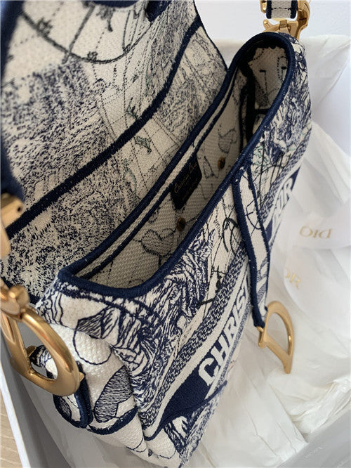 Dior Around the World Saddle Bag - AAA Bags at Pochettebag