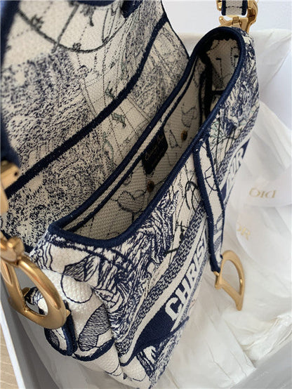 Dior Around the World Saddle Bag - AAA Bags at Pochettebag