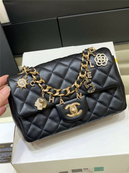 Chanel Inspired Coco Charms Bag