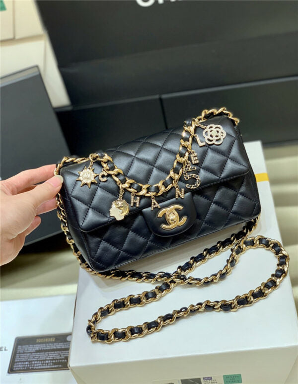 Chanel Inspired Coco Charms Bag