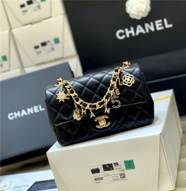Chanel Inspired Coco Charms Bag