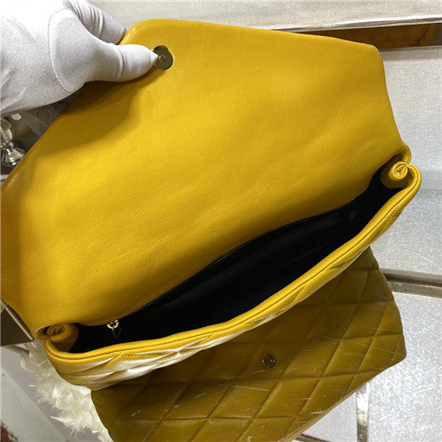 YSL Inspired Suede Puffer Clutch