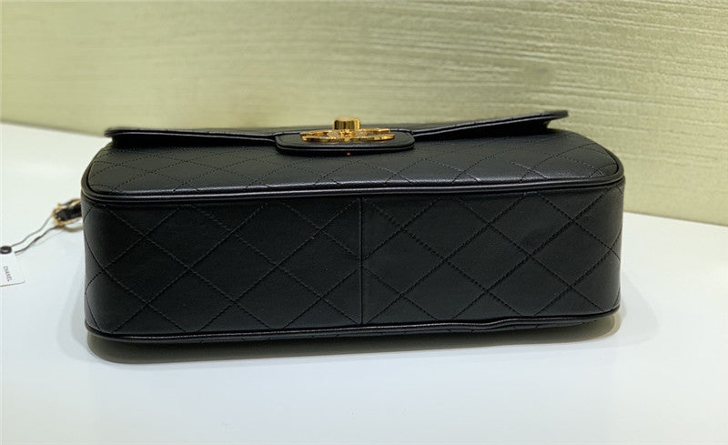 Chanel Inspired Chain Limited Gold Buckle Bag