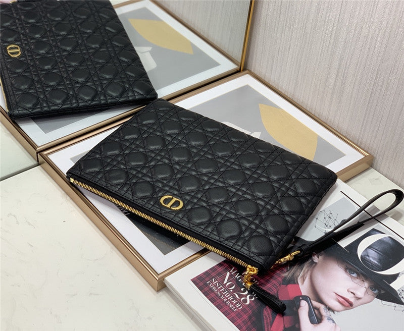 Dior Caro Daily Pouch - Affordable Luxury Pouches at Pochettebag