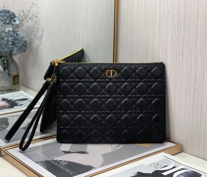 Dior Caro Daily Pouch - Affordable Luxury Pouches at Pochettebag