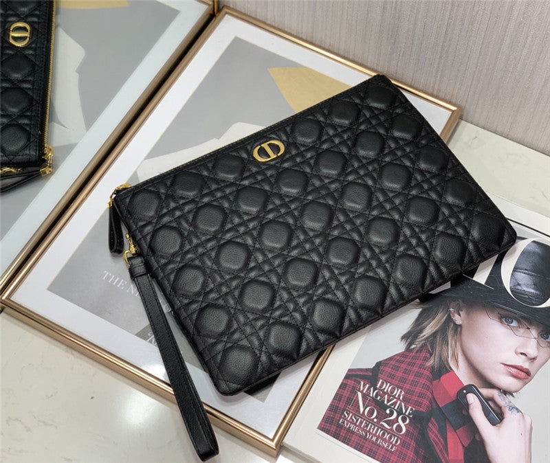 Dior Caro Daily Pouch - Affordable Luxury Pouches at Pochettebag