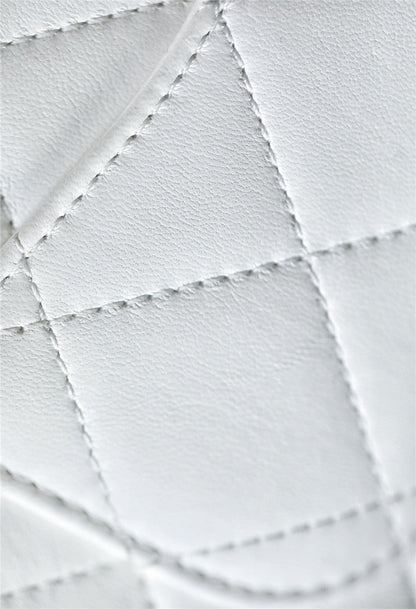 Chanel Inspired CC Ruched Vanity Case Bag