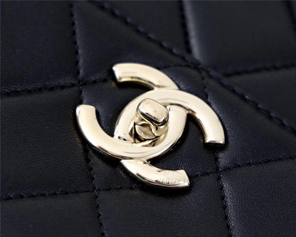 Chanel Inspired Trendy Lambskin Bag