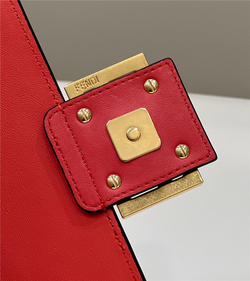 Fendi Inspired Baguette Chain Midi Bag