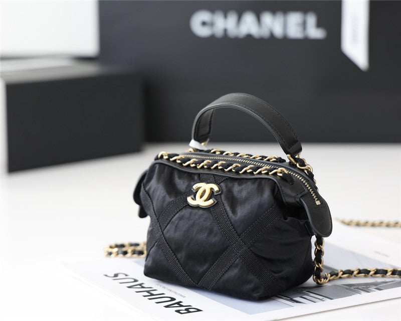 Chanel Inspired Top Handle Clutch