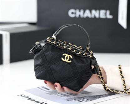 Chanel Inspired Top Handle Clutch