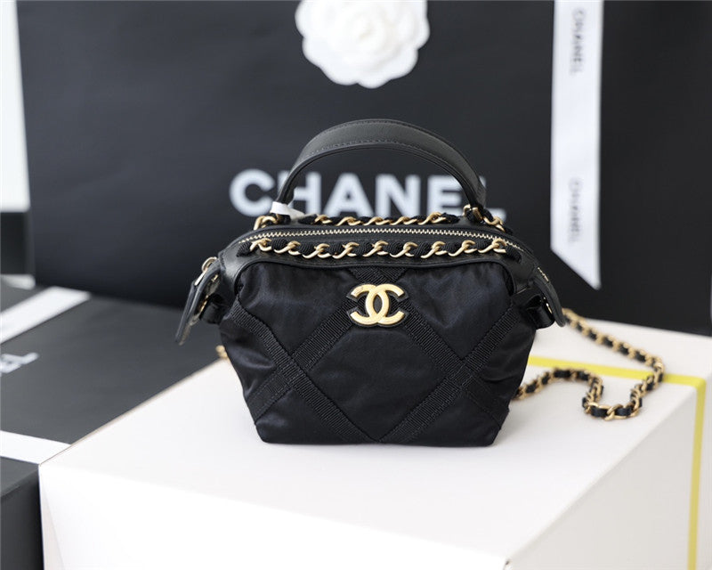 Chanel Inspired Top Handle Clutch