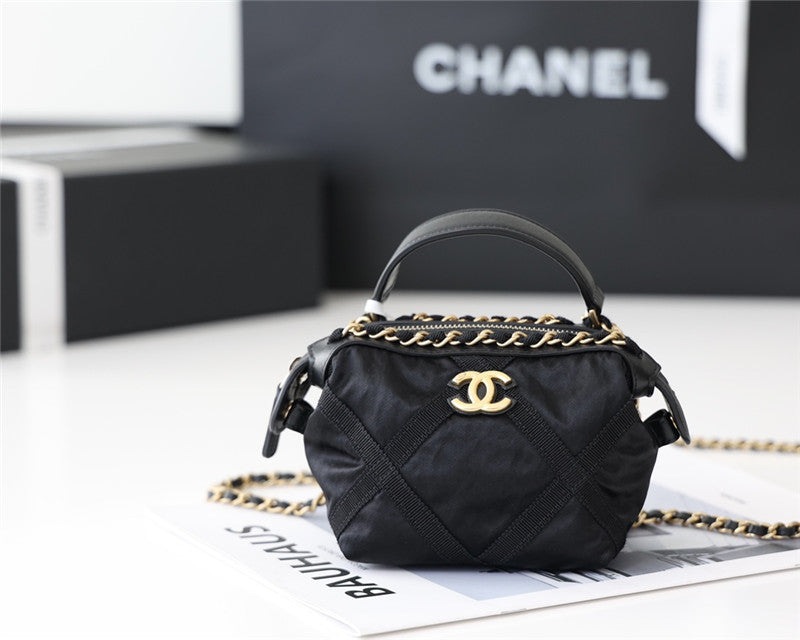 Chanel Inspired Top Handle Clutch