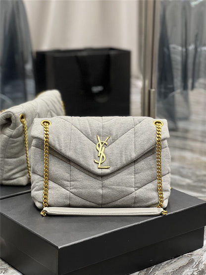 YSL Inspired Loulou Puffer Bag