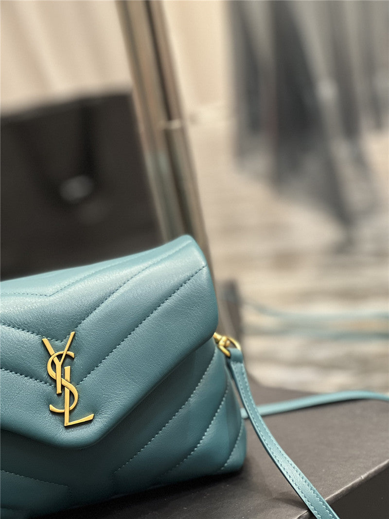 YSL Inspired Mini Pac Pac Leather Shoulder Bag