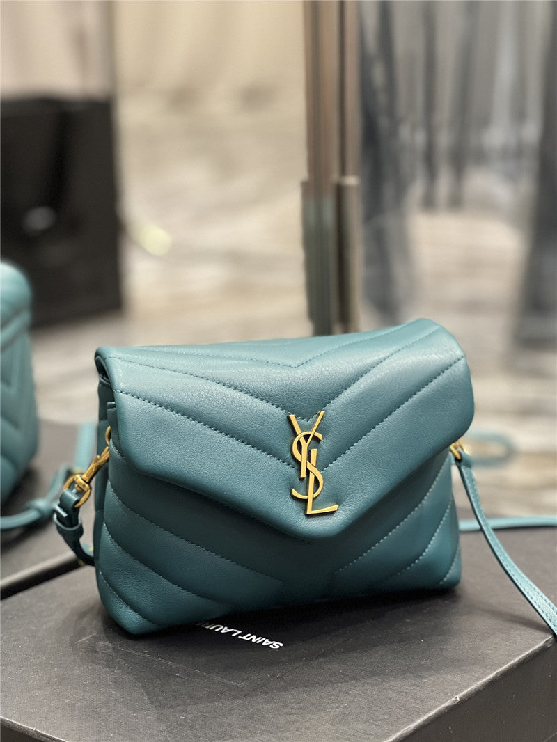 YSL Inspired Mini Pac Pac Leather Shoulder Bag