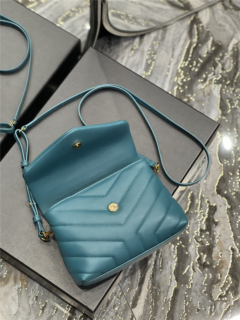 YSL Inspired Mini Pac Pac Leather Shoulder Bag