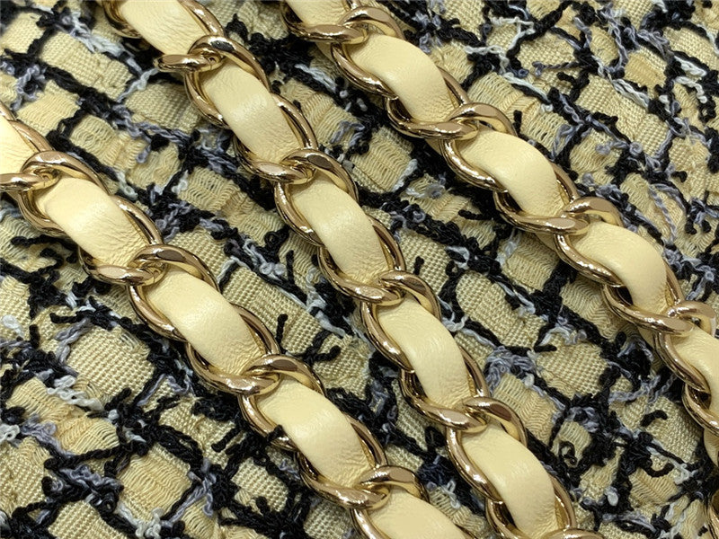 Chanel Inspired Tweed Rectangular Flap Bag