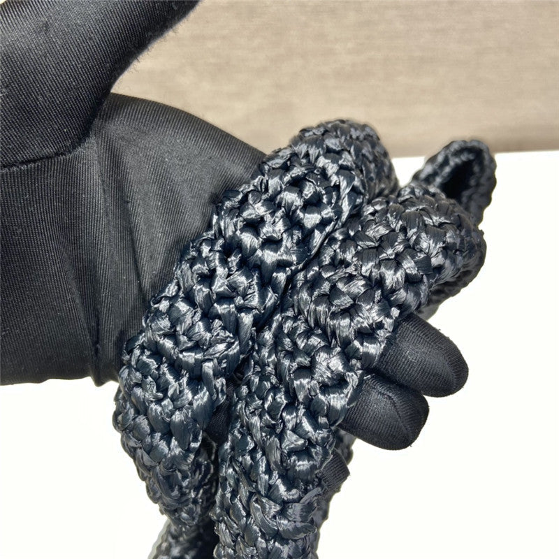 Prada Inspired Small Crochet Tote Bag