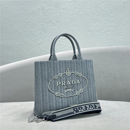 Prada Logo Tote Bag