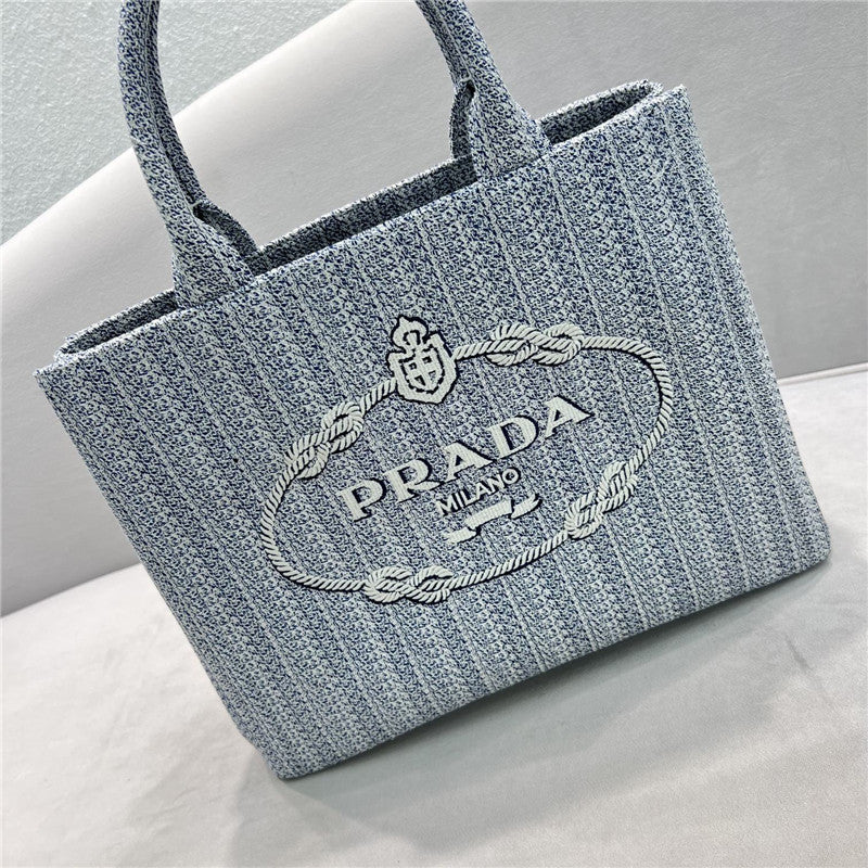 Prada Logo Tote Bag