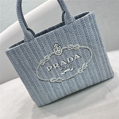 Prada Logo Tote Bag
