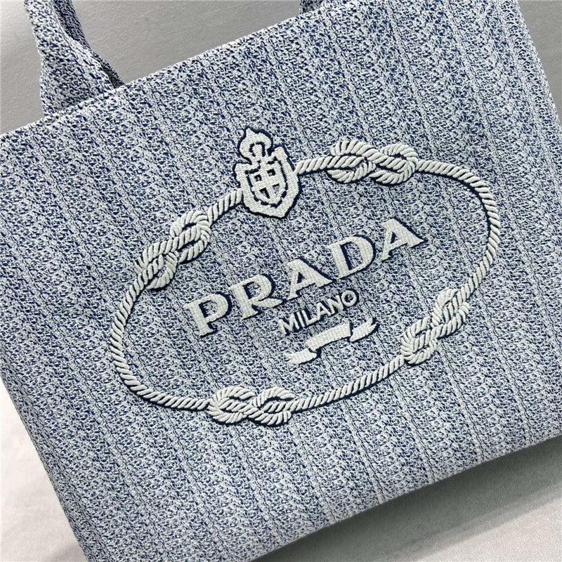 Prada Logo Tote Bag