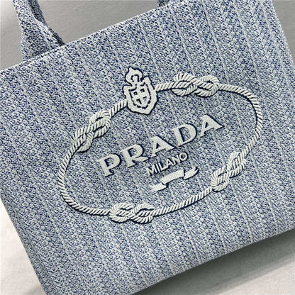 Prada Logo Tote Bag