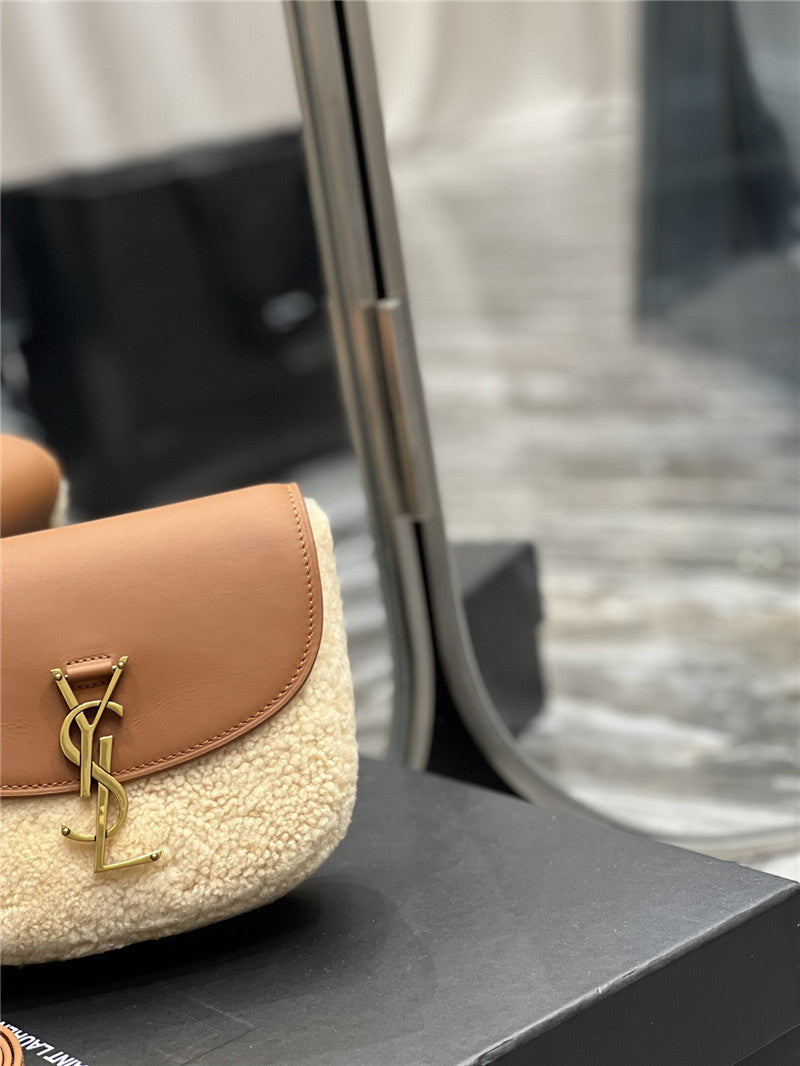 YSL Inspired Brown Kaia Medium Bag
