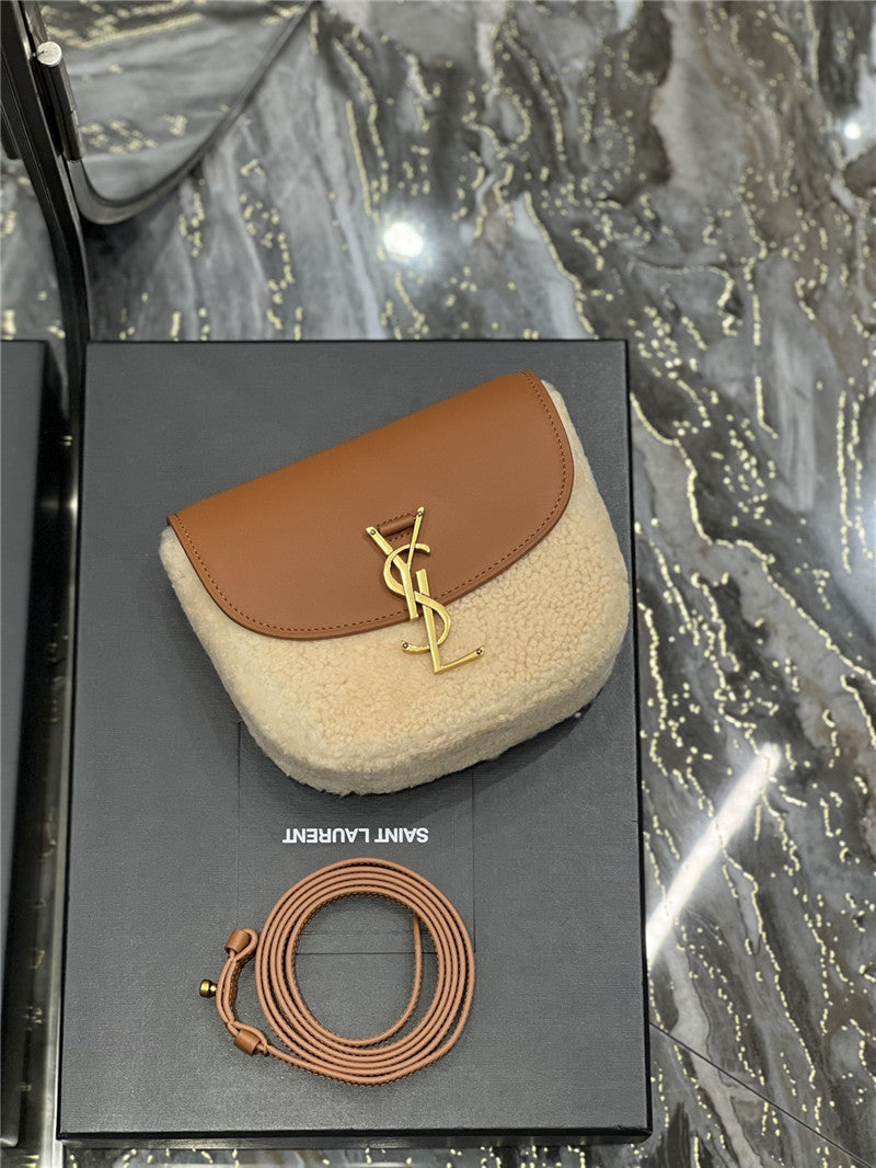 YSL Inspired Brown Kaia Medium Bag