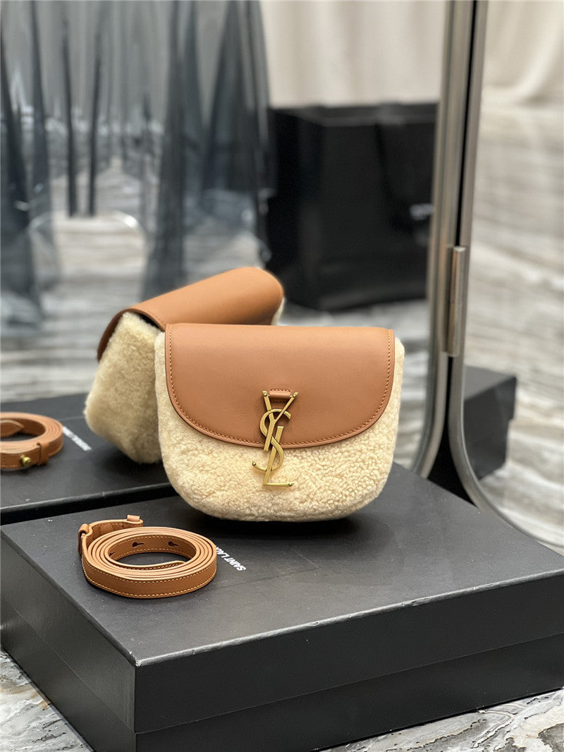 YSL Inspired Brown Kaia Medium Bag