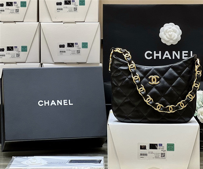Chanel Inspired 22K Hobo Bag
