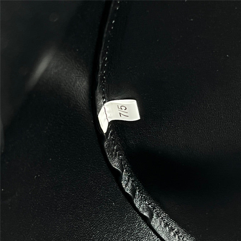 Prada Inspired Large Leather Shoulder Bag