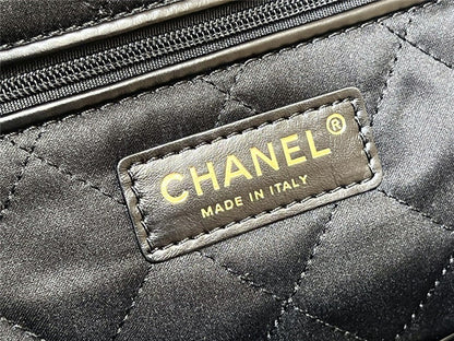 Chanel Inspired 22 Bag In Black