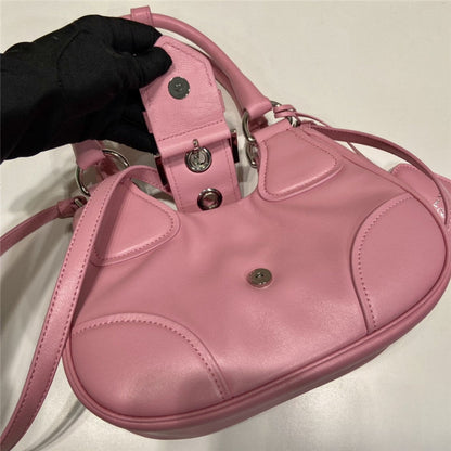 Prada Inspired Moon Re-Nylon and Leather Bag
