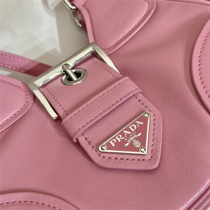 Prada Inspired Moon Re-Nylon and Leather Bag